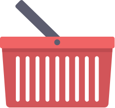 shopping basket illustration