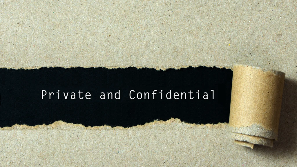 confidential